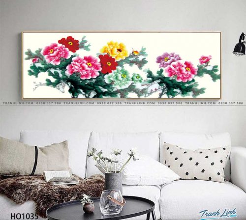tranh canvas hoa 1035