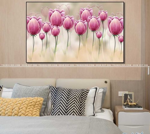 tranh canvas hoa 1040