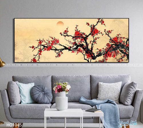 tranh canvas hoa 1045