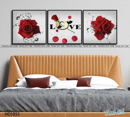 tranh canvas hoa 1055