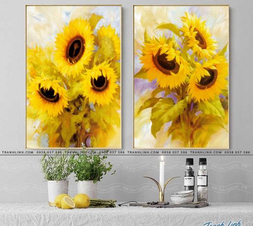 tranh canvas hoa 1093