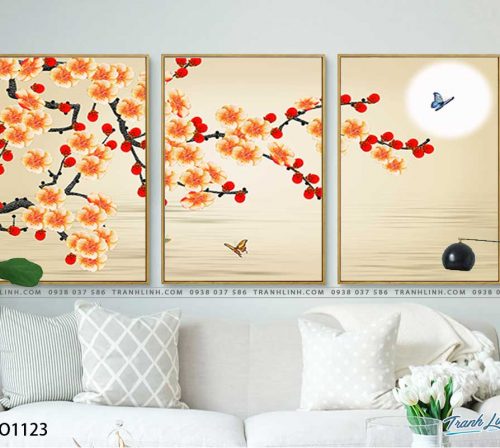tranh canvas hoa 1123