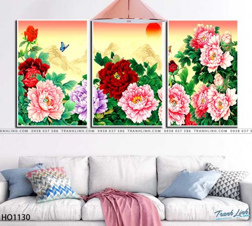 tranh canvas hoa 1130