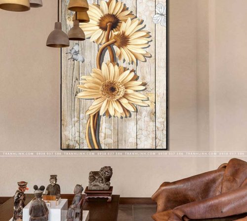 tranh canvas hoa 1140