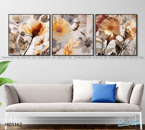 tranh canvas hoa 1162