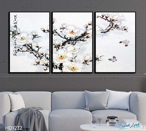 tranh canvas hoa 1232