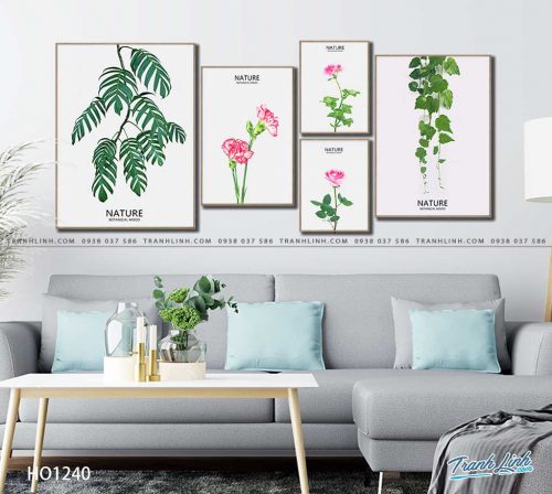 tranh canvas hoa 1240
