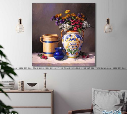 tranh canvas hoa 1265