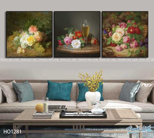 tranh canvas hoa 1281