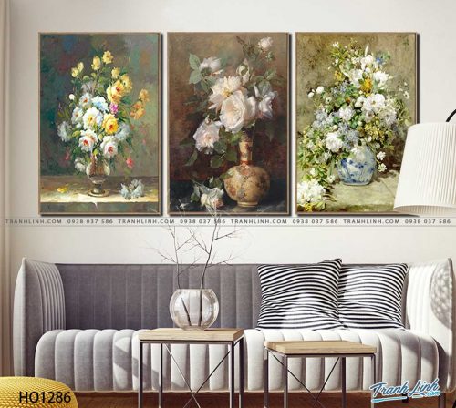 tranh canvas hoa 1286