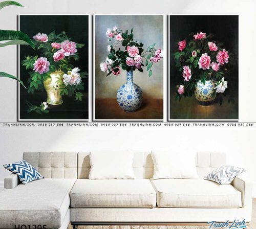 tranh canvas hoa 1295