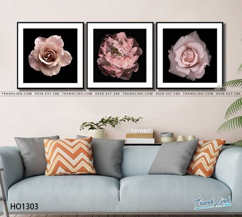 tranh canvas hoa 1303