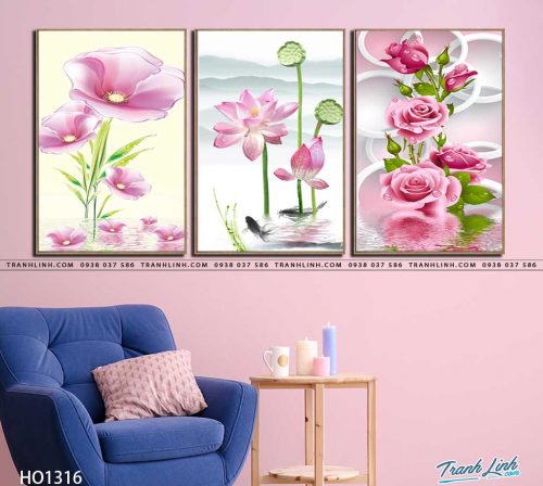 tranh canvas hoa 1316