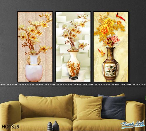 tranh canvas hoa 1329