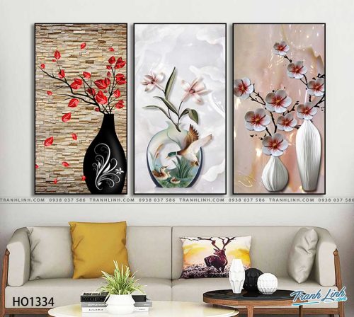 tranh canvas hoa 1334
