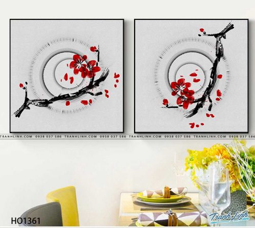 tranh canvas hoa 1361