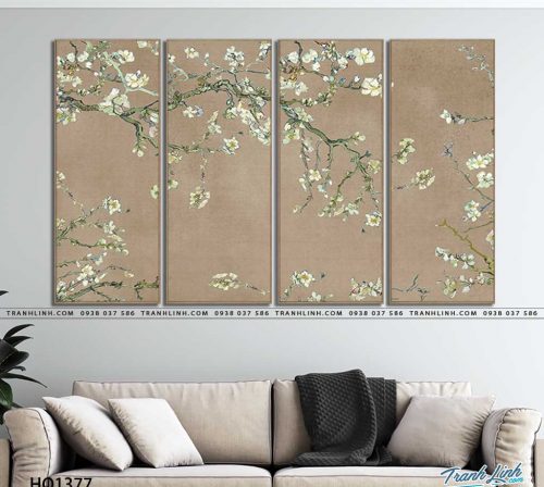 tranh canvas hoa 1377