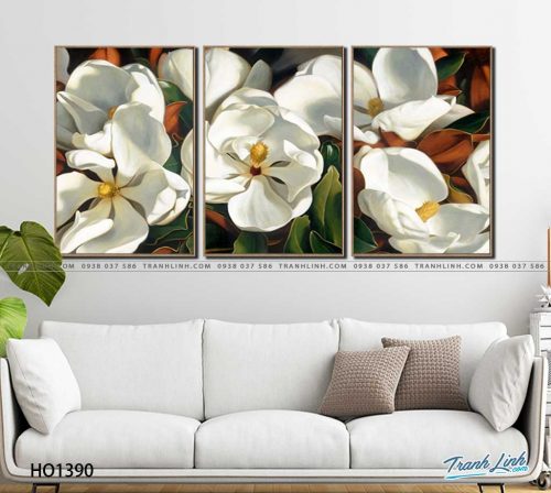 tranh canvas hoa 1390