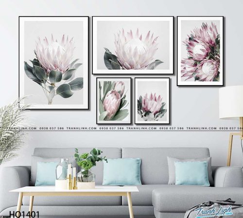 tranh canvas hoa 1401