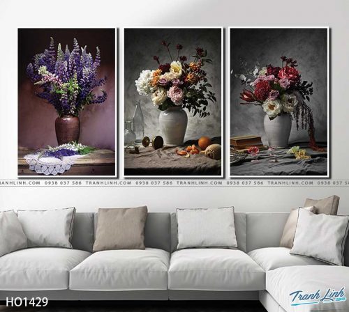 tranh canvas hoa 1429