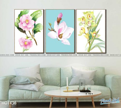 tranh canvas hoa 1436