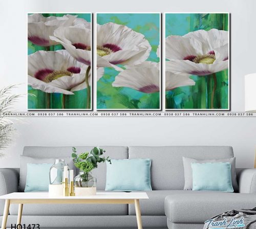 tranh canvas hoa 1473