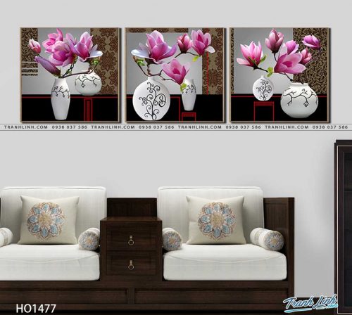 tranh canvas hoa 1477