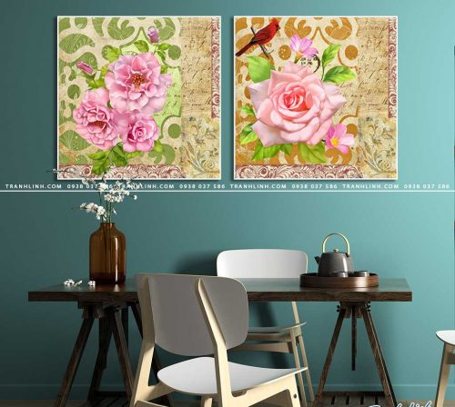 tranh canvas hoa 1503