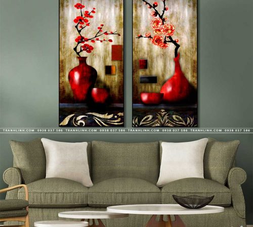 tranh canvas hoa 1520