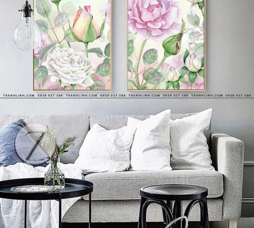 tranh canvas hoa 1569