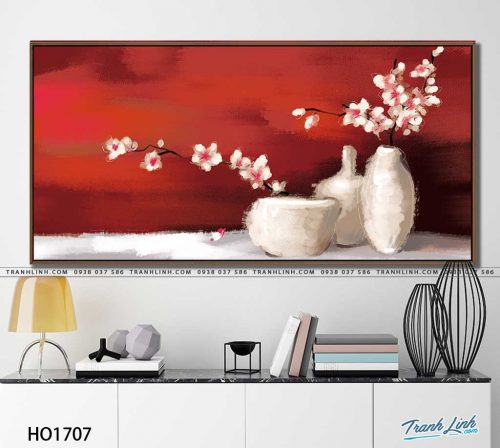 tranh canvas hoa 1707