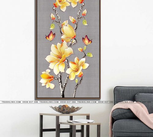 tranh canvas hoa 1753