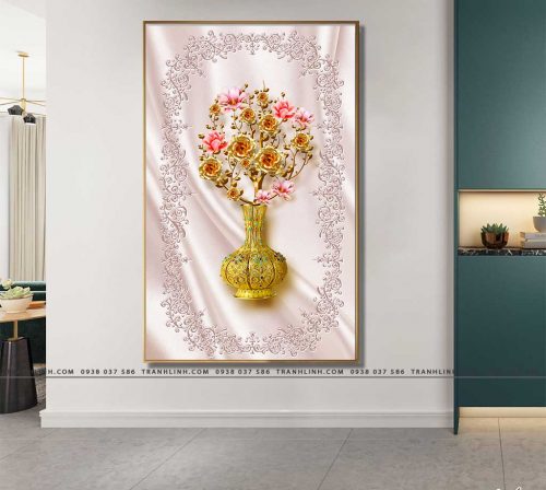 tranh canvas hoa 1766