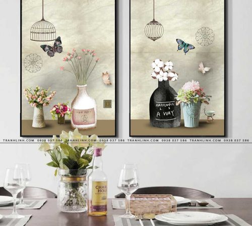 tranh canvas hoa 1772