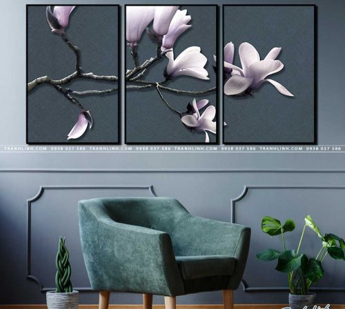 tranh canvas hoa 1787