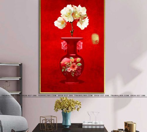 tranh canvas hoa 1798