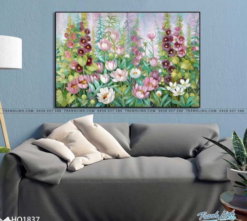 tranh canvas hoa 1837
