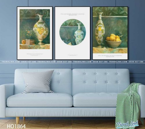 tranh canvas hoa 1864