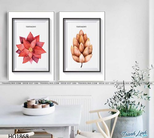 tranh canvas hoa 1868