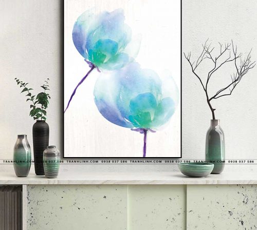 tranh canvas hoa 1909