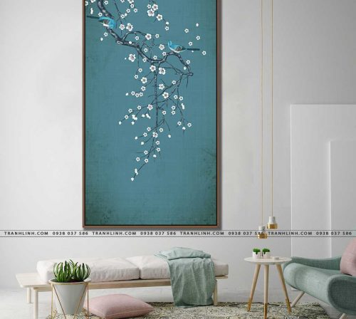 tranh canvas hoa 1914