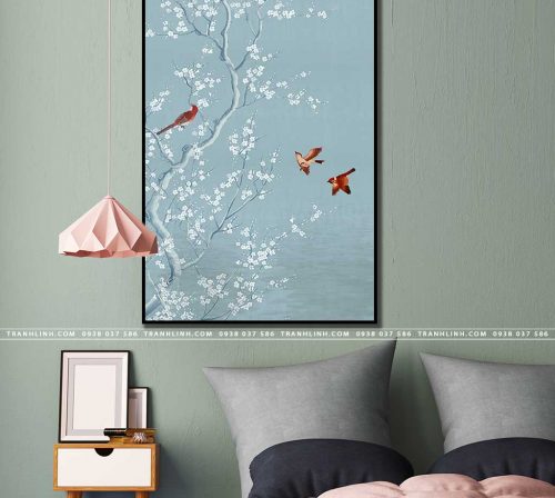 tranh canvas hoa 1915