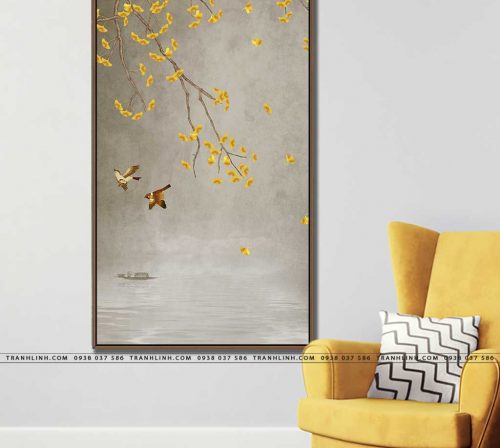 tranh canvas hoa 1922