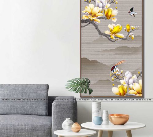 tranh canvas hoa 1930