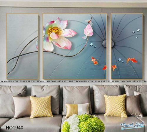 tranh canvas hoa 1940