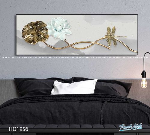 tranh canvas hoa 1956