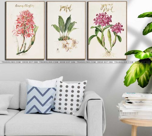 tranh canvas hoa 1979