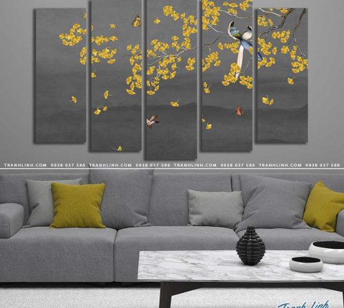 tranh canvas hoa 2020