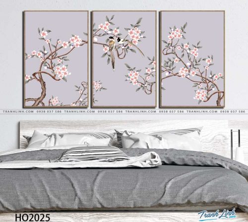 tranh canvas hoa 2025