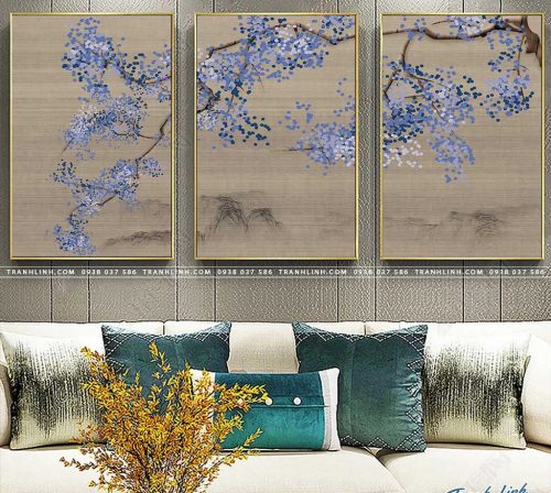tranh canvas hoa 2043